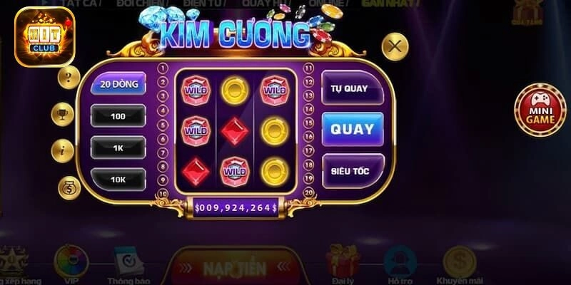 Luật chơi mini game kim cương tại Hitclub