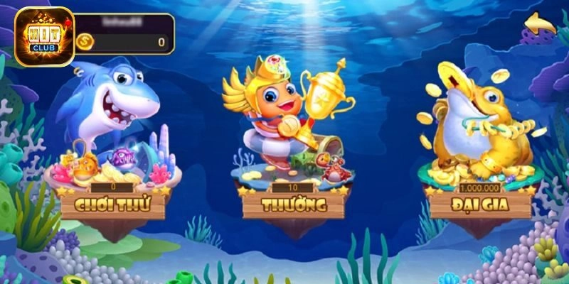 Bí kíp chơi game bắn cá đổi thưởng tại hệ thống Hitclub